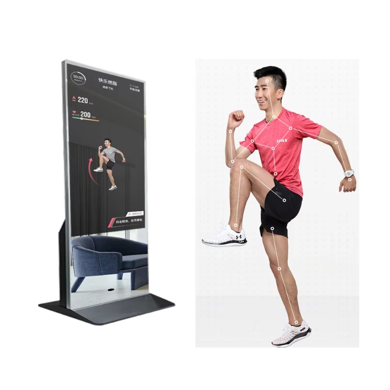 Smart Home Gym Mirror - 43 Zoll 55 Zoll 65 Zoll