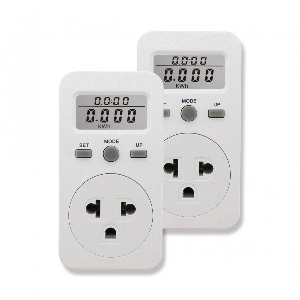 Smart Energy Monitor - Intelligenter Energiemonitor-Steckdosenzähler 120/220V 50/60Hz 1800W/2200W Max.