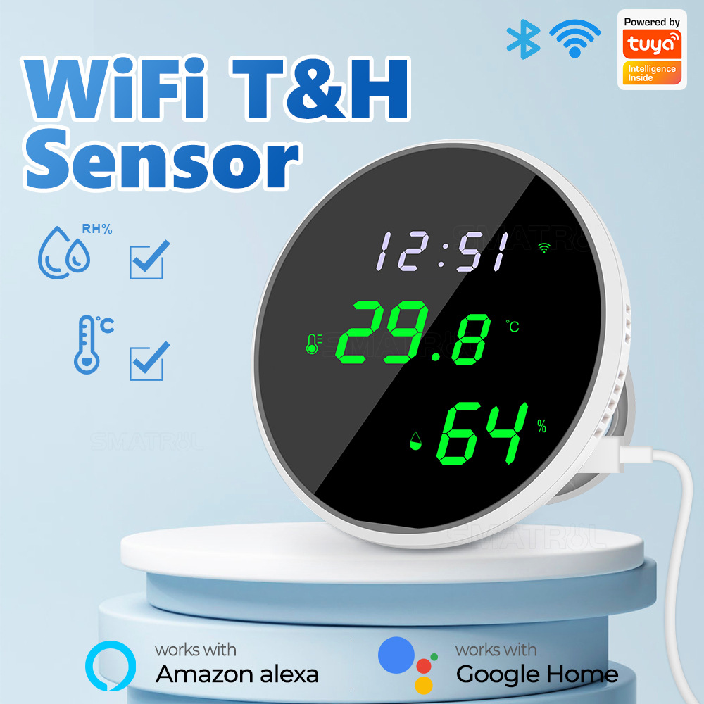 Smart Home News - Tuya USB Smart Temperatur Feuchtigkeit Sensor