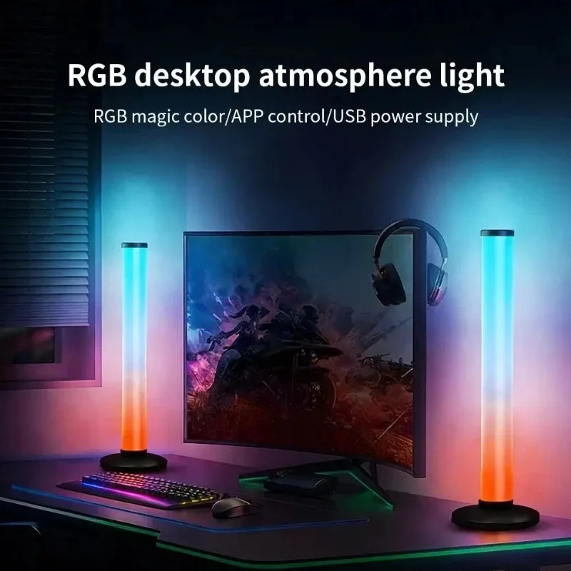 Smart Home Tv - RGB LED-Lichtleiste USB-betrieben, Smart-TV Ambientebeleuchtung mit