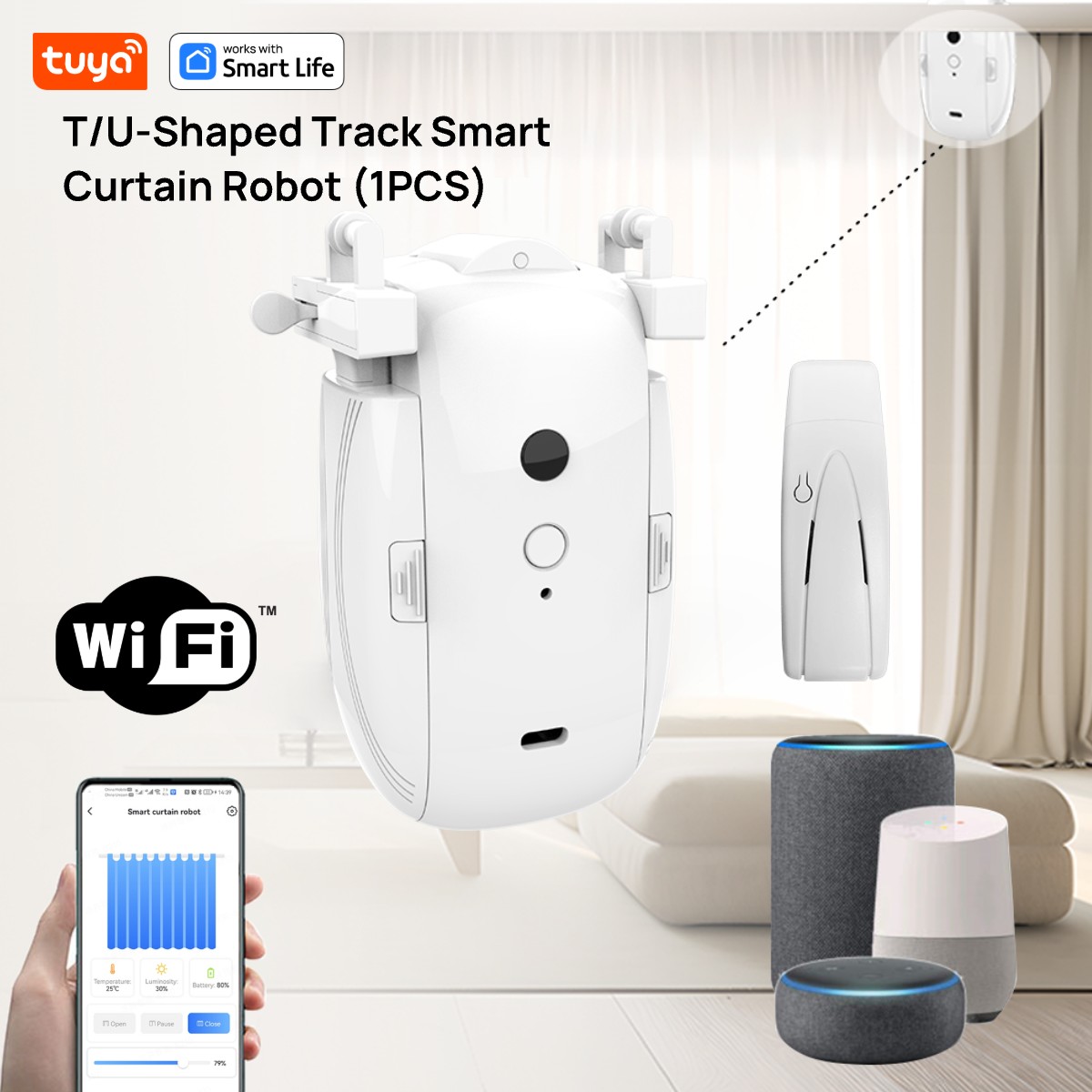 Smart Home Network - Tuya Smart Wifi Vorhang Roboter (1
