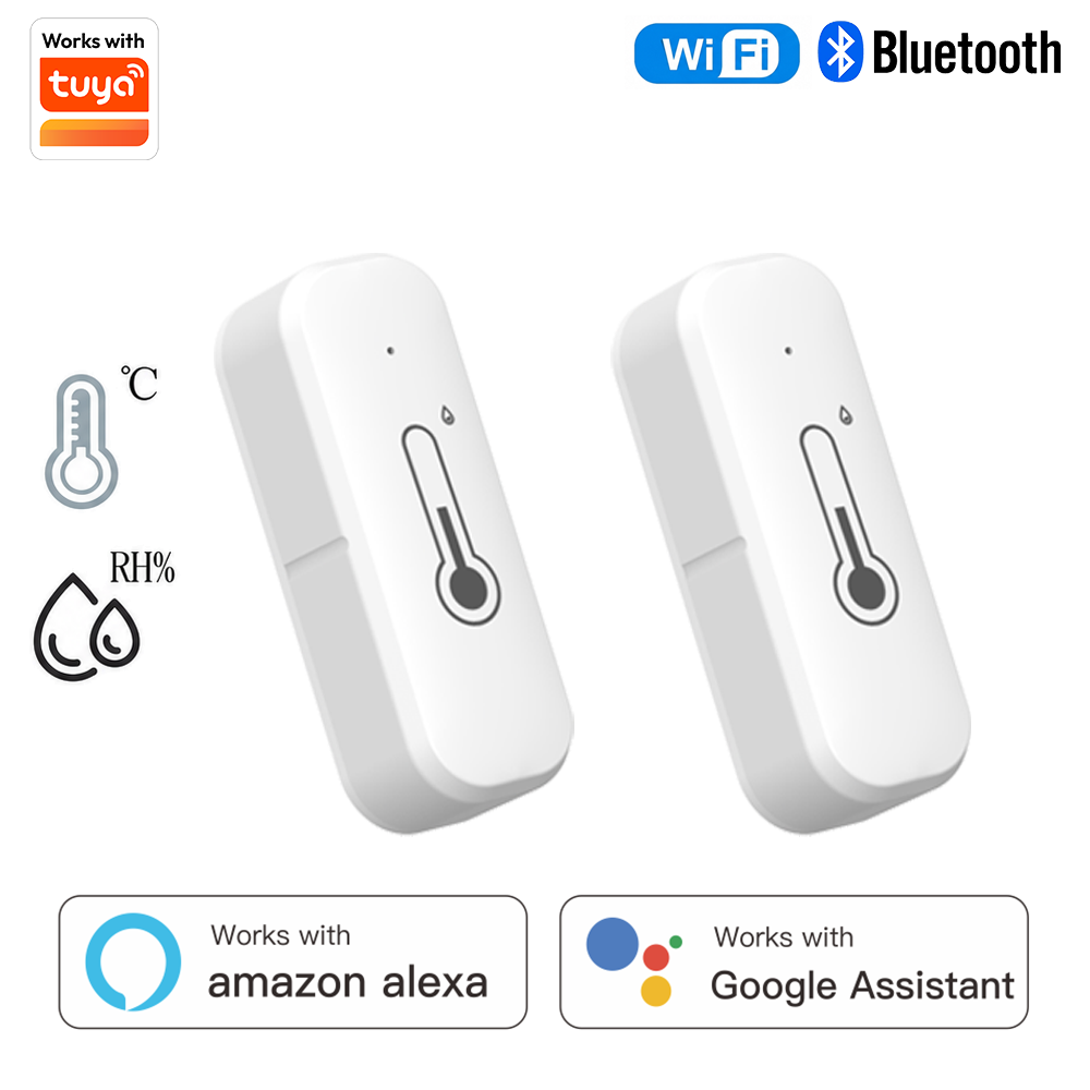 Smart Home News - Tuya Temperatur- und Feuchtigkeitssensor, Wi-Fi, Bluetooth-Konnektivität,