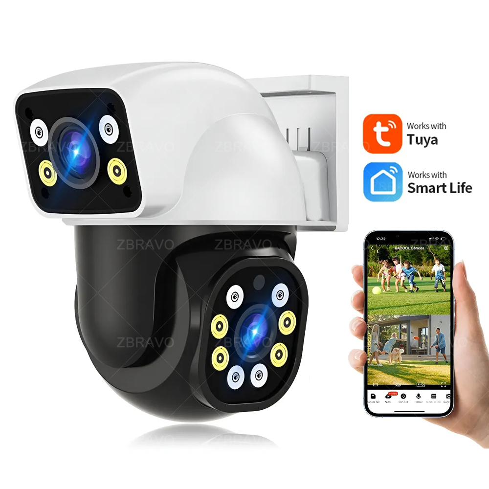 Smart Home Network - Smartlife 8MP WLAN Tuya Außenkamera Mini