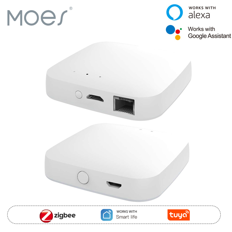 Smart Home Control Panel - MOES Tuya ZigBee3.0 Smart Hub, kabellose/kabelgebundene