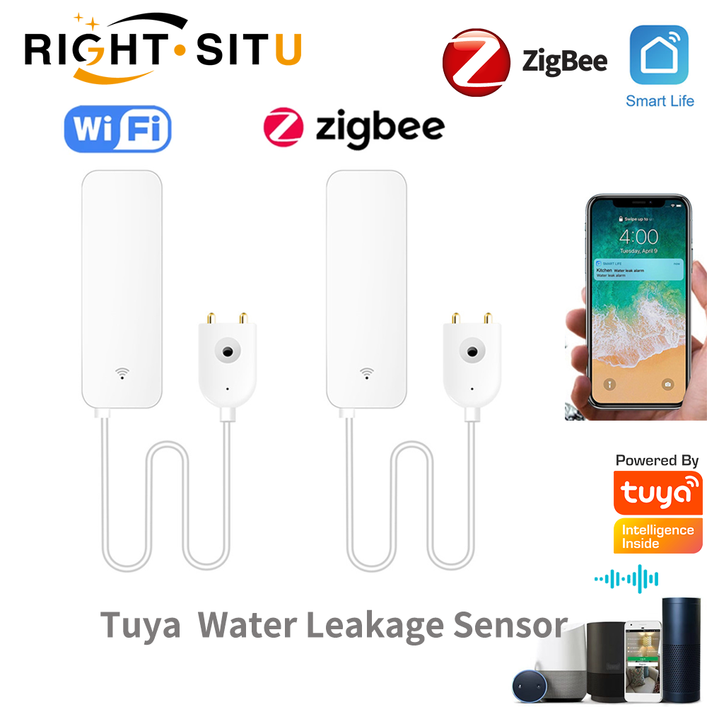 Smart Home Network - Tuya WiFi Wasserlecksensor, Wasserleckdetektor, Smartlife APP