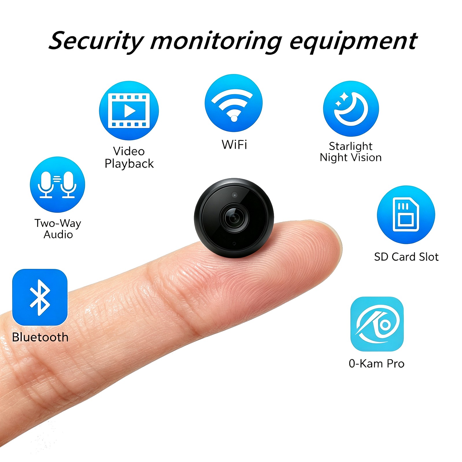 Smart Home Network - BU4 Komplettes Heim-Überwachungsset: Hochauflösende Nachtsicht-Smartkameras +