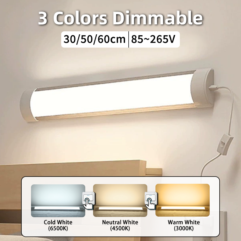Smart Home Kitchen - 3 farben Dimmbare Led-röhre Licht 60
