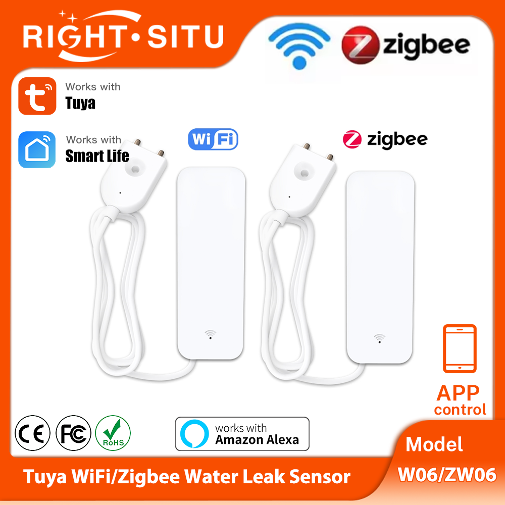 Smart Home Network - Tuya WiFi Zigbee Wasser Sensor Smart