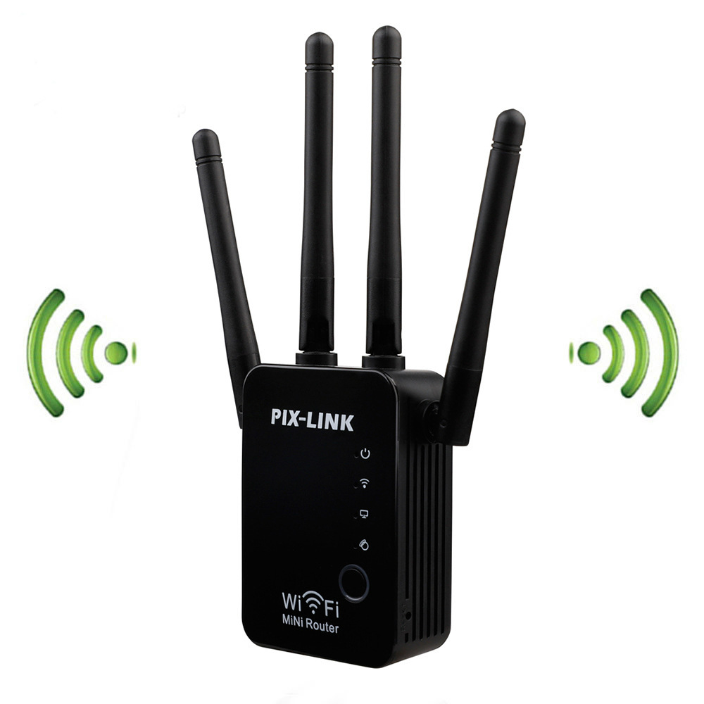 Smart Home Router - 300Mbps PIXLINK Wireless Router WiFi Range