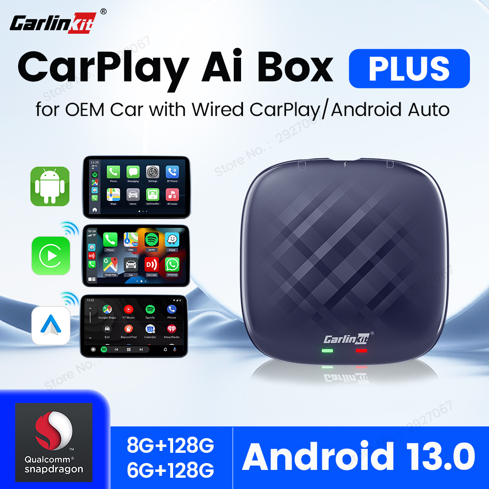Smart Home Tv - CarlinKit CarPlay Android 13 TV-Box QCM6125
