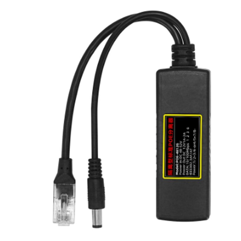Security Ip Camera - 12V/1A-2A DC-Ausgang POE-Splitter IEEE 802.3AT Standard