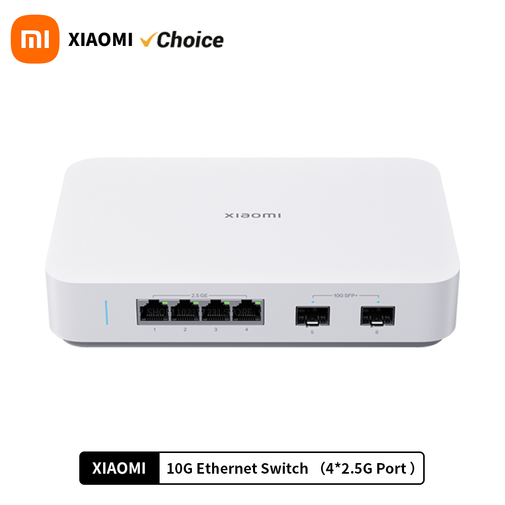 Smart Home Xiaomi Hub 2 - NEU Xiaomi Mi 10G Ethernet Switch