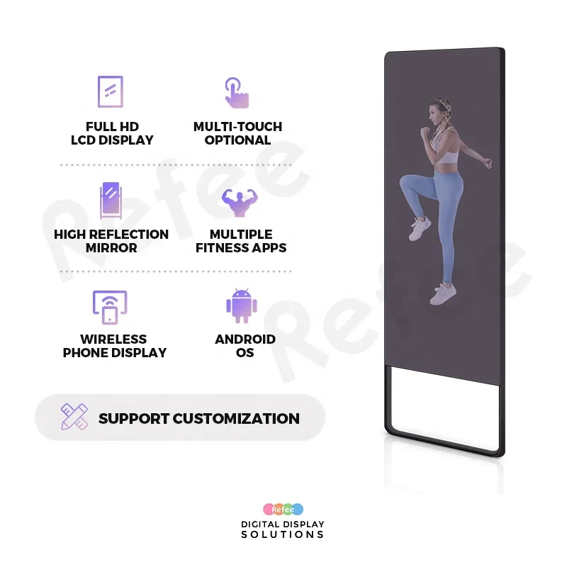 Großer interaktiver Fitness-Wo – Smart Home Gym Mirror Bewertung und Preis