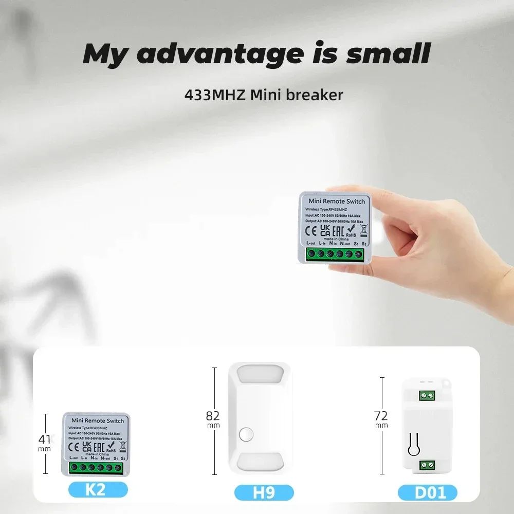 433 Mhz RF Wireless Smart Swit – Smart Home Control Panel Bewertung und Preis