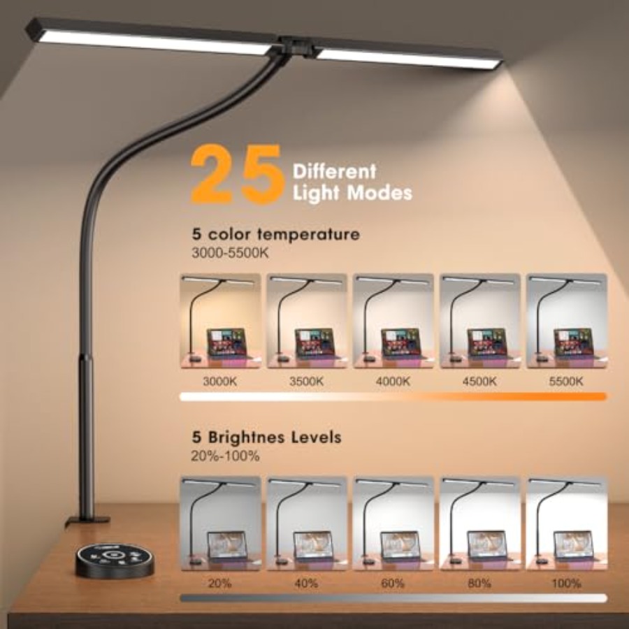 LED-Schreibtischlampe für Büro – Smart Home Monitoring Bewertung und Preis