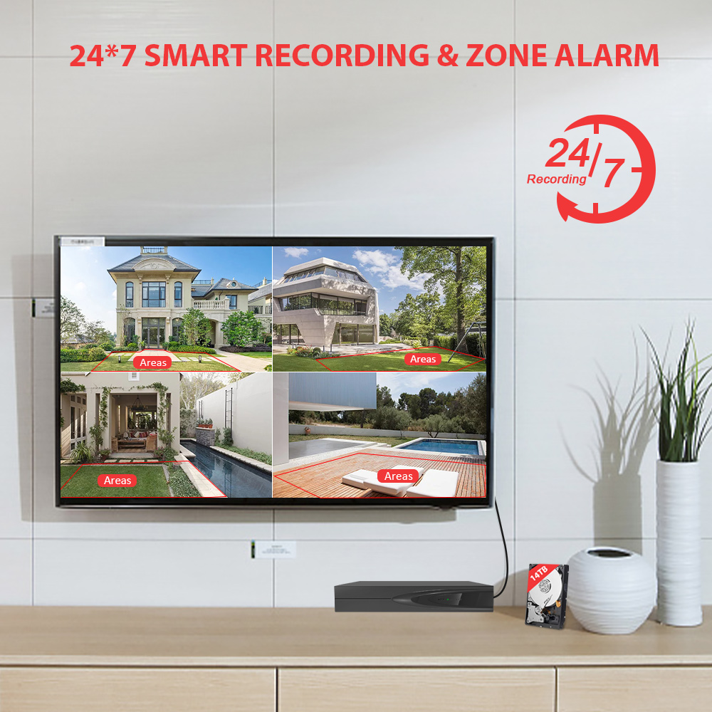 Super 8MP H.265 POE NVR AI Sma – Security Ip Camera Bewertung und Preis