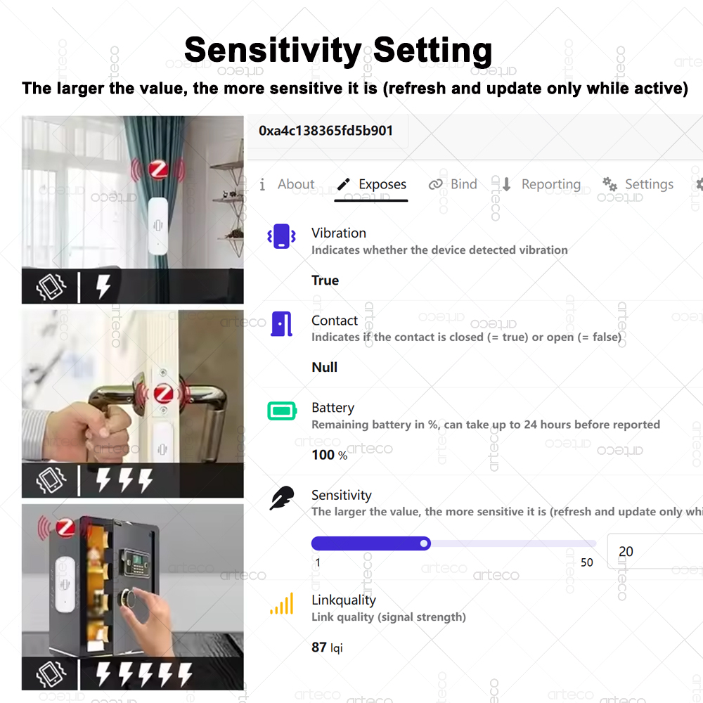 ZigBee Smart Vibration Sensor  – Smart Home News Bewertung und Preis