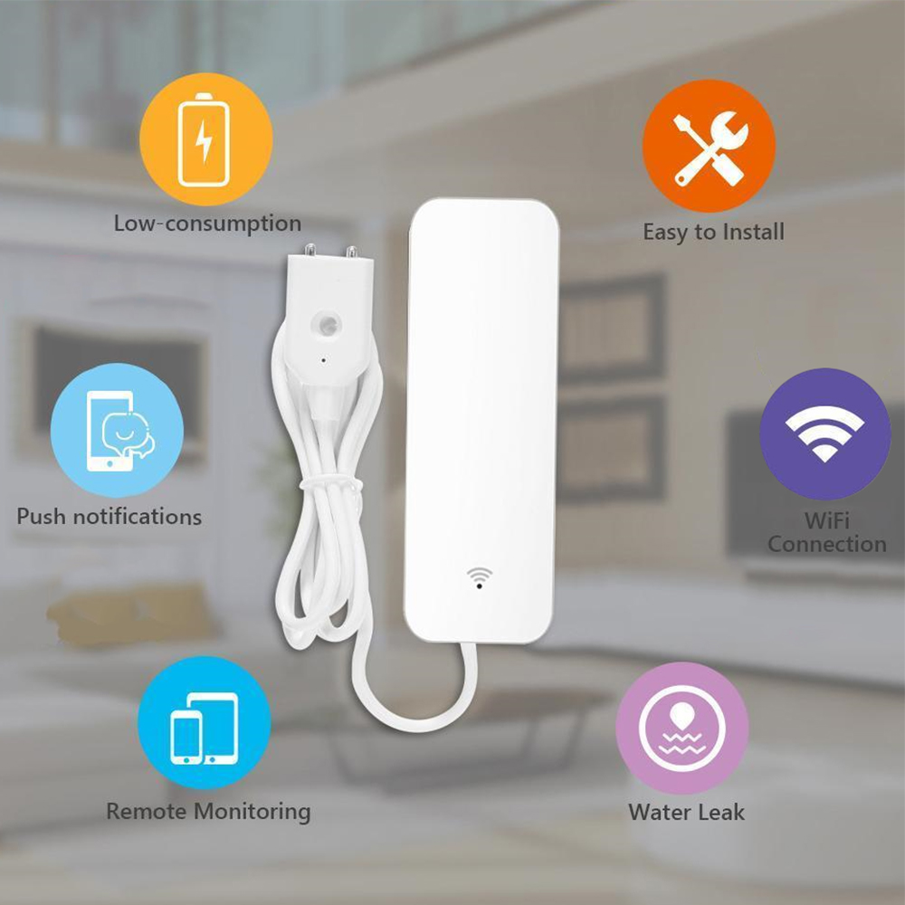 Tuya WiFi Wasserlecksensor, Wa – Smart Home Network Bewertung und Preis
