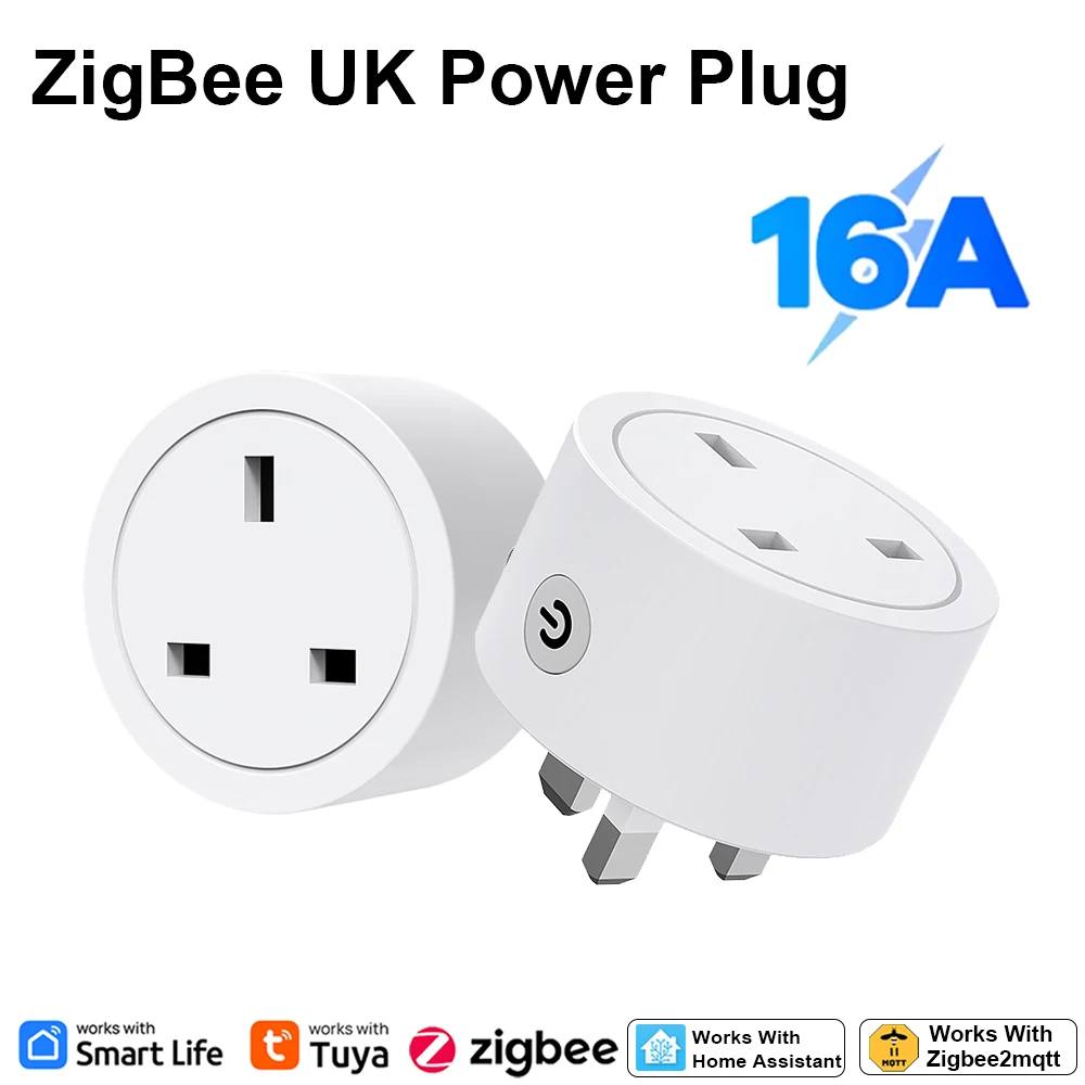 Zigbee Smart Stecker 16A UK-St – Smart Home Monitoring Bewertung und Preis