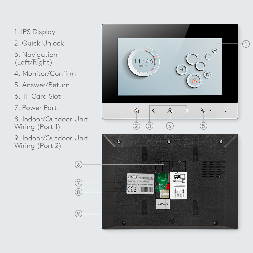 Tuya Smart WIFI Innenmonitor 7 – Smart Home Network Bewertung und Preis