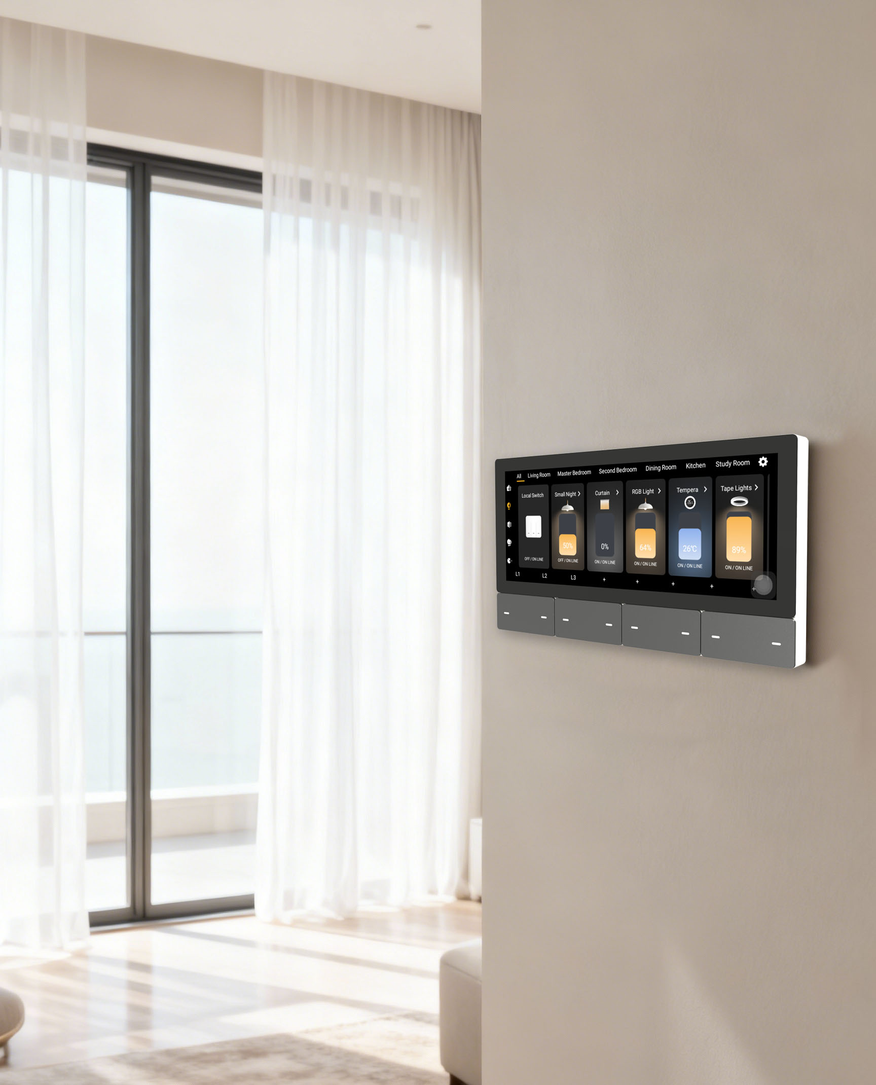 F5 Tuya UK Touchscreen Musikpl – Smart Home Control Panel Bewertung und Preis