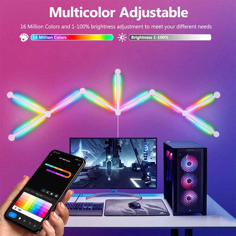 Intelligente RGB-Wandleuchte,  – Smart Home Tv Bewertung und Preis