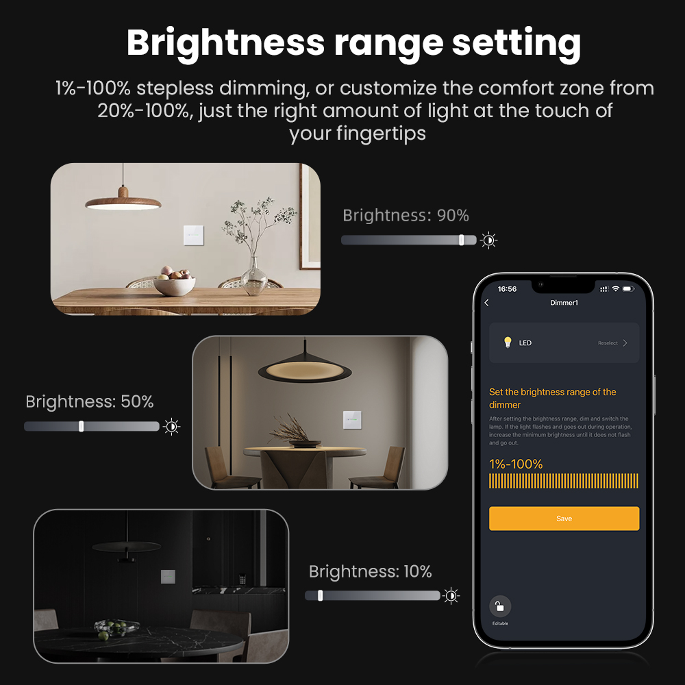 AVATTO WiFi 1/2 Gang Smart Dim – Smart Home Control Panel Bewertung und Preis