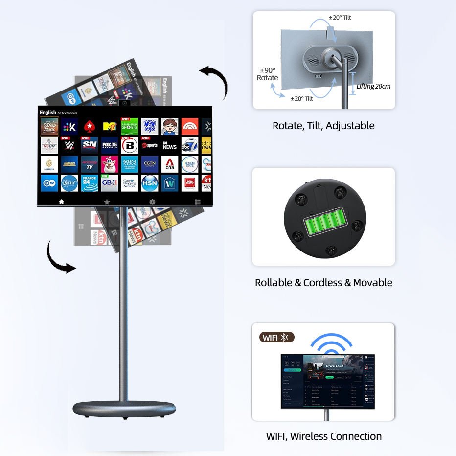 Intelligentes Tragbares TV-Dis – Smart Home Tv Bewertung und Preis