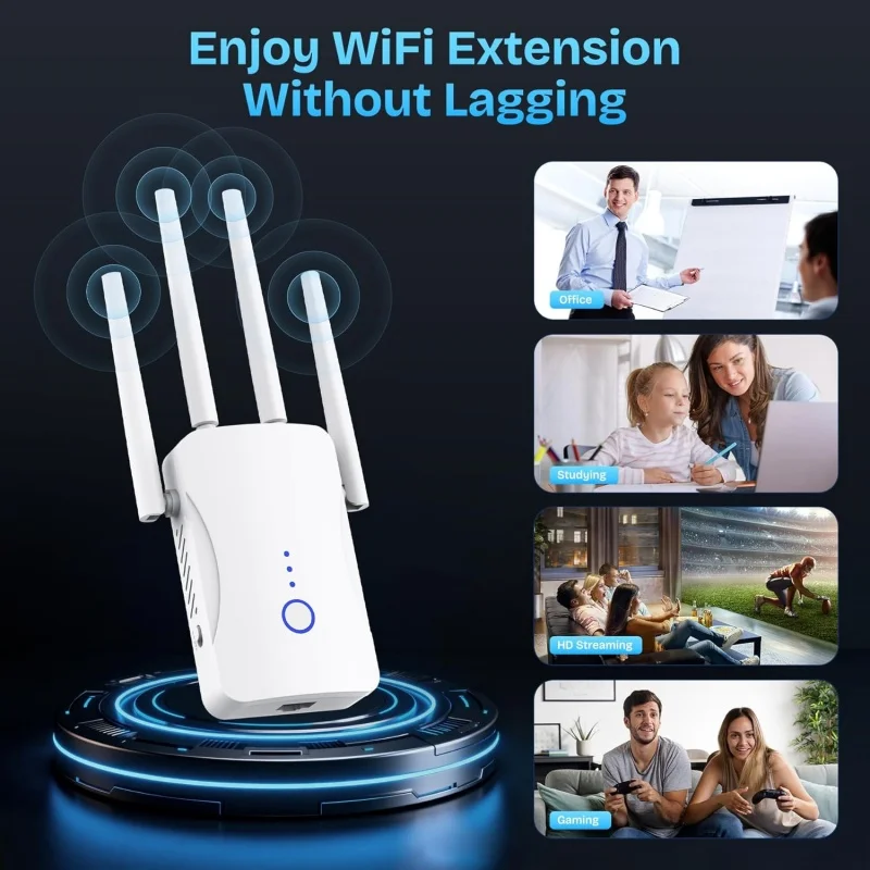 1200Mbps Dual-Band WLAN-Repeat – Smart Home Network Bewertung und Preis