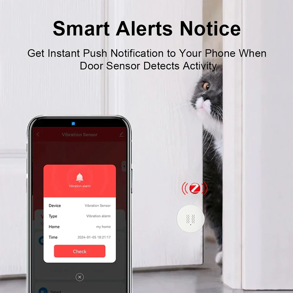 Tuya ZigBee Smart Vibrations-  – Smart Home Monitoring Bewertung und Preis