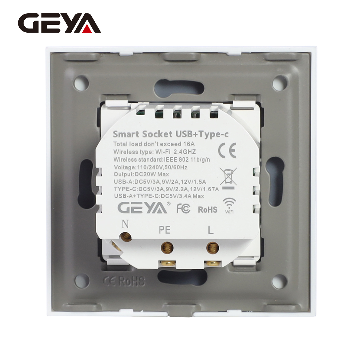 GEYA WLAN EU-Steckdose mit 20W – Smart Energy Monitor Bewertung und Preis