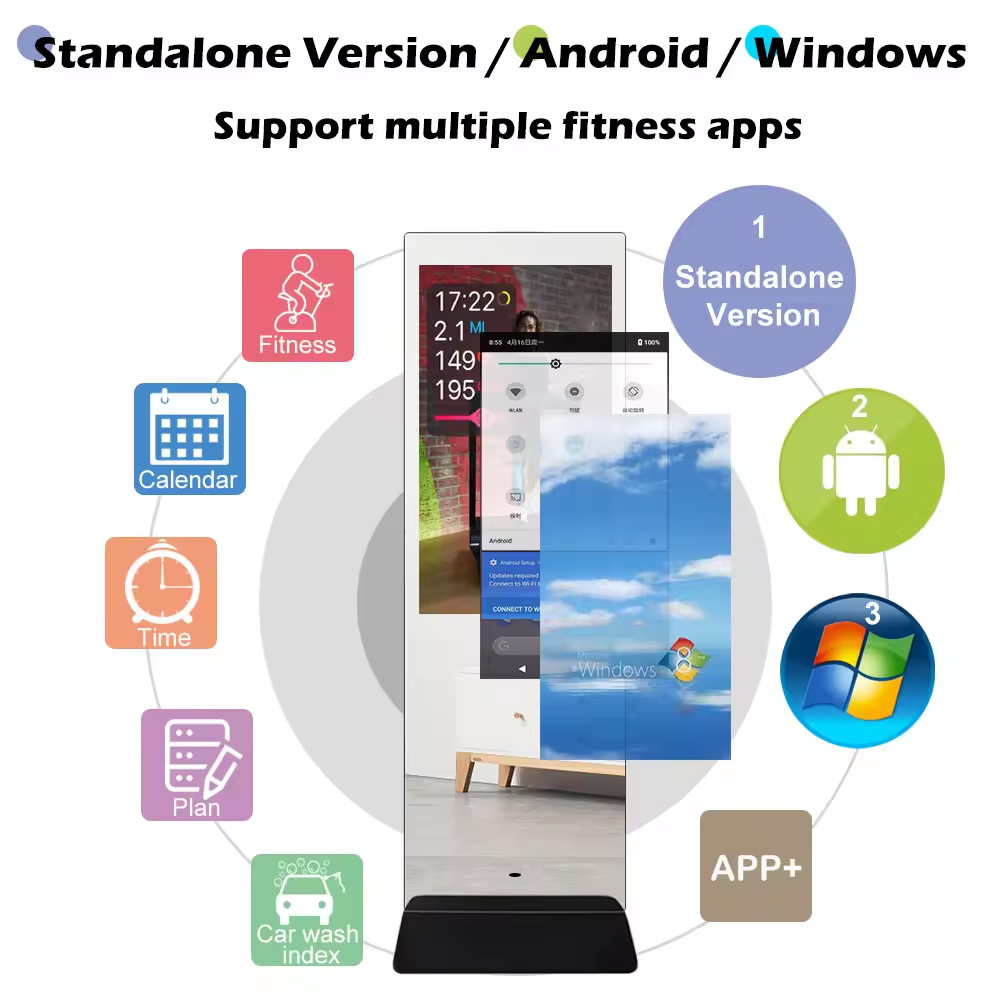 LCD Smart Touch Digital Signag – Smart Home Gym Mirror Bewertung und Preis