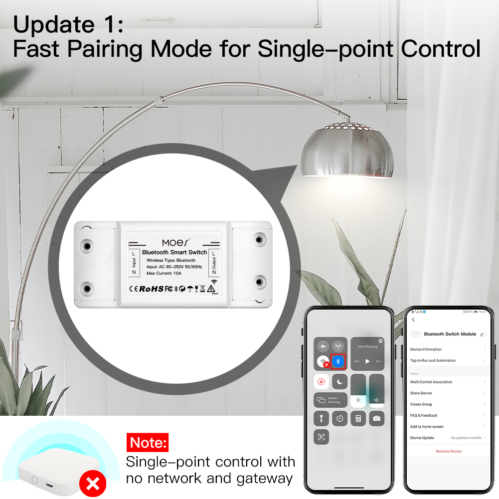 MOES Bluetooth Smart Switch Re – Smart Home Control Panel Bewertung und Preis