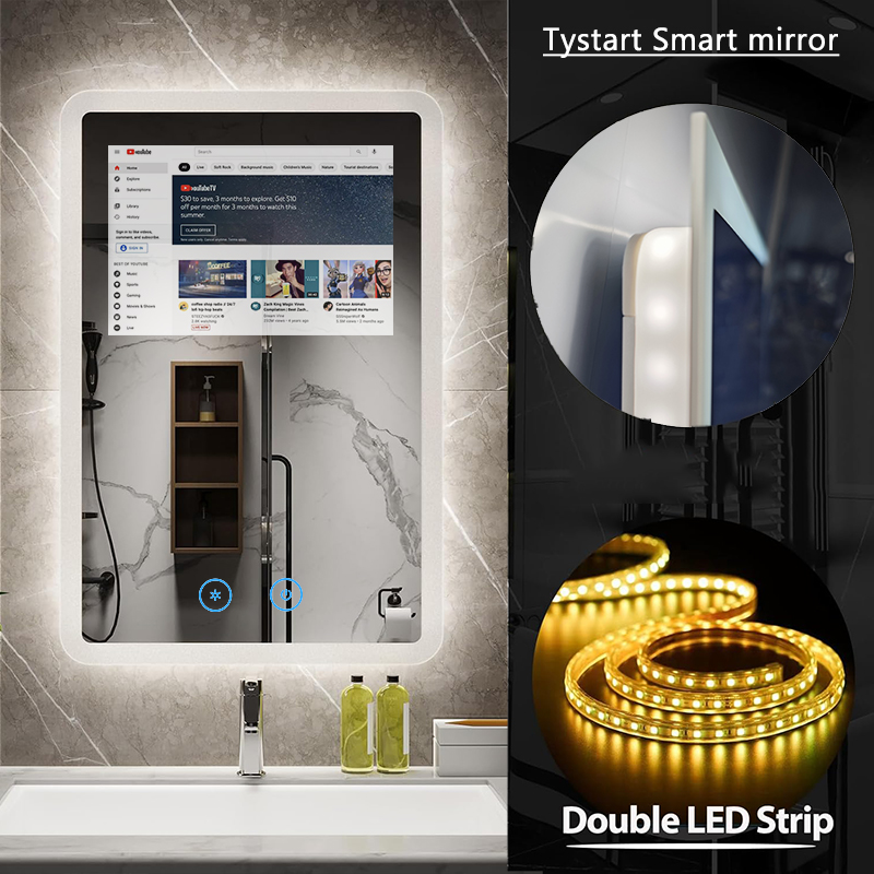Intelligenter Spiegel-TV, Wand – Smart Home Gym Mirror Bewertung und Preis