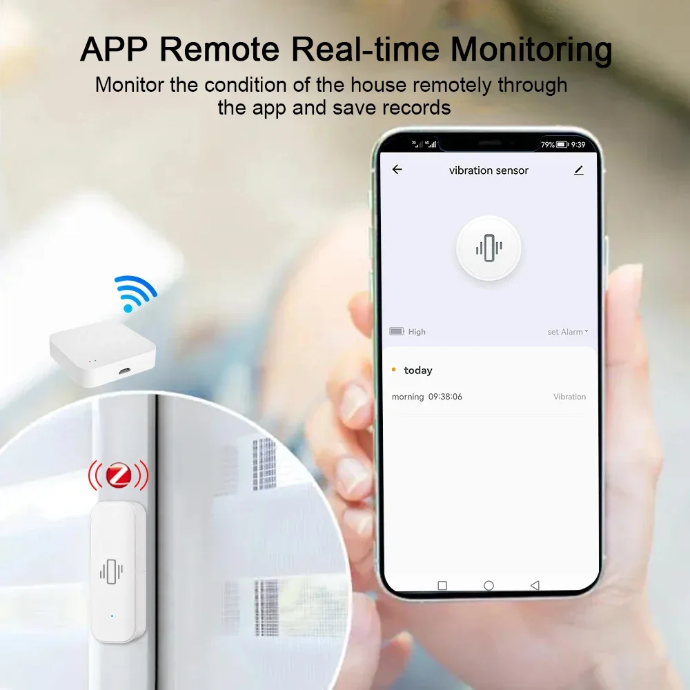 Tuya Wifi/ZigBee Smart Vibrati – Smart Home Monitoring Bewertung und Preis
