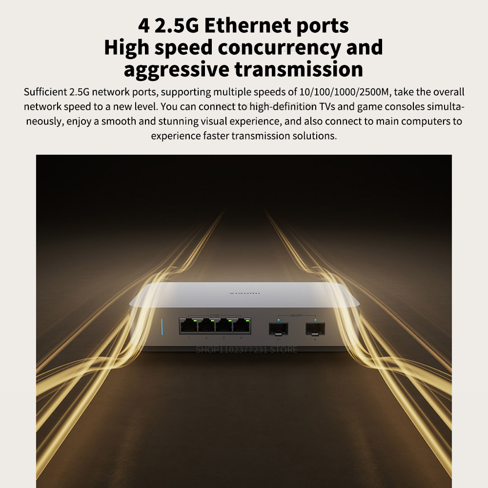 NEU Xiaomi Mi 10G Ethernet Swi – Smart Home Xiaomi Hub 2 Bewertung und Preis